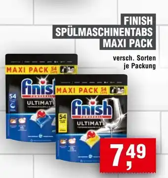 Handelshof FINISH SPÜLMASCHINENTABS MAXI PACK Angebot