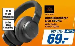 Expert JBL Bügelkopfhörer Live 660NC Angebot