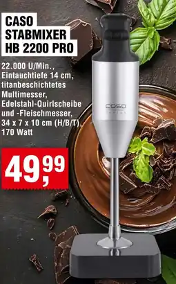 Handelshof CASO STABMIXER HB 2200 PRO Angebot