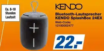 Expert KENDO Bluetooth-Lautsprecher SplashBox 24EX Angebot