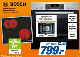 Expert BOSCH Einbauherdset HND271XS64 Angebot