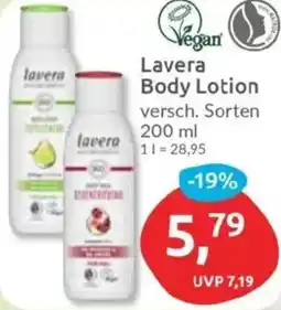 Budni Lavera Body Lotion Angebot