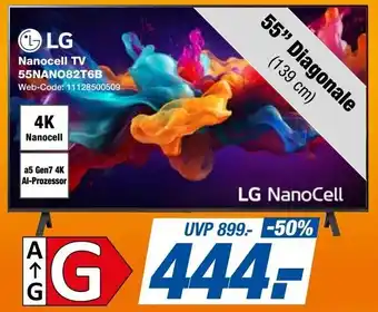 Expert LG Nanocell TV 55NANO82T6B Angebot