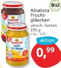 Budni Alnatura Fruchtgläschen Angebot