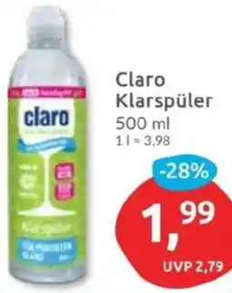 Budni Claro Klarspüler Angebot