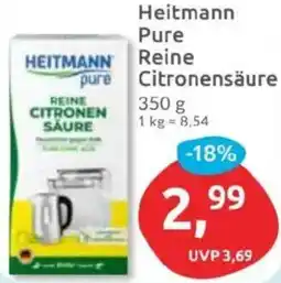 Budni Heitmann Pure Reine Citronensäure Angebot