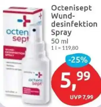 Budni Octenisept Wunddesinfektion Spray Angebot