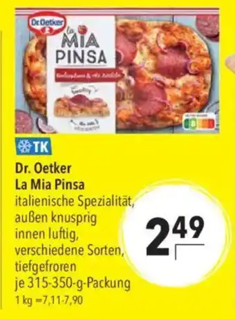 CITTI Markt Dr. Oetker La Mia Pinsa Angebot