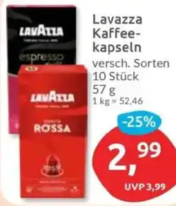 Budni Lavazza Kaffeekapseln Angebot