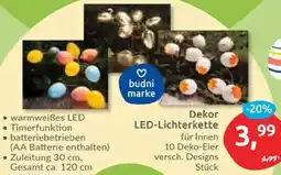 Budni Dekor LED-Lichterkette Angebot