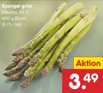 Netto Marken-Discount Spargel grün Angebot