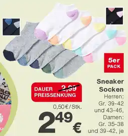 KiK Sneaker Socken Angebot