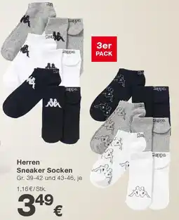 KiK Kappa Herren Sneaker Socken Angebot