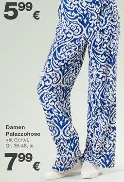 KiK Damen Palazzohose Angebot