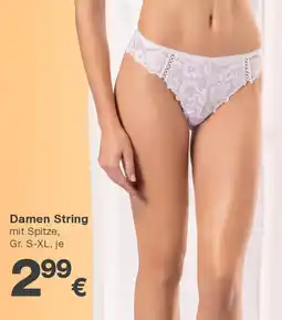 KiK Damen String Angebot