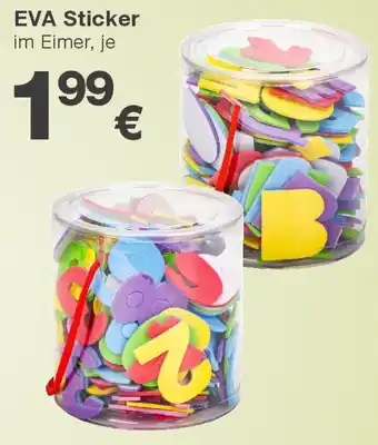 KiK EVA Sticker Angebot