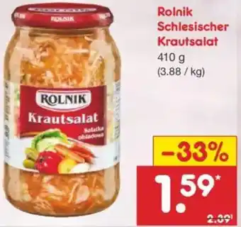 Netto Marken-Discount Rolnik Schlesischer Krautsalat Angebot
