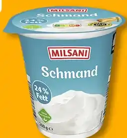 Aldi Süd Milsani Schmand Angebot