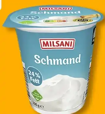 Aldi Süd Milsani Schmand Angebot