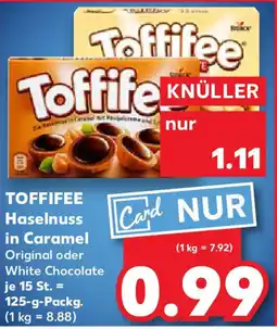 Kaufland TOFFIFEE Haselnuss in Caramel Angebot