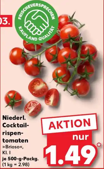 Kaufland Niederl. Cocktail- rispen- tomaten Angebot