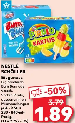 Kaufland NESTLÉ SCHÖLLER Eisgenuss Angebot