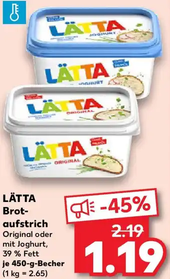 Kaufland LÄTTA Brot- aufstrich Angebot