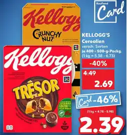 Kaufland KELLOGG'S Cerealien Angebot