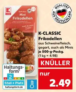 Kaufland K-CLASSIC Frikadellen Angebot