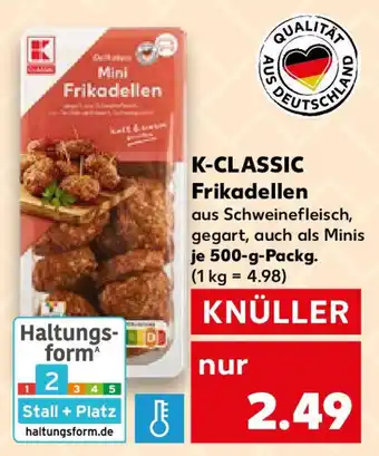 Kaufland K-CLASSIC Frikadellen Angebot