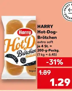 Kaufland Harry Hot-Dog- Brötchen Angebot