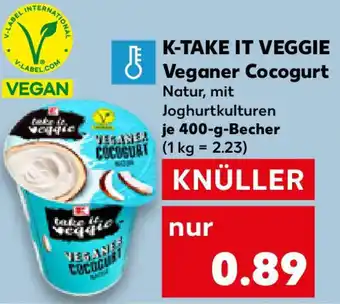 Kaufland K-TAKE IT VEGGIE Veganer Cocogurt Angebot