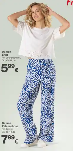 KiK Damen shirt oder damen palazzohose Angebot