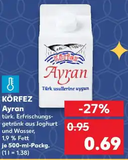 Kaufland KÖRFEZ Ayran Angebot