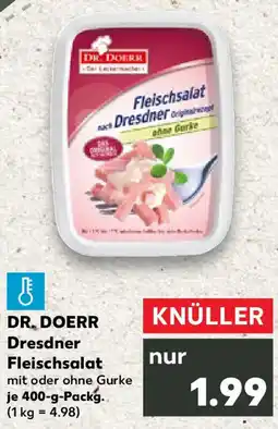 Kaufland DR. DOERR Dresdner Fleischsalat Angebot