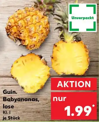 Kaufland Guin. Babyananas, lose Angebot