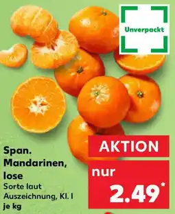 Kaufland Span. Mandarinen, lose Angebot