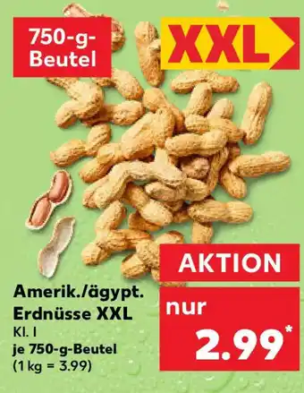 Kaufland Amerik./ägypt. Erdnüsse XXL Angebot