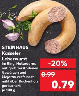 Kaufland STEINHAUS Kasseler Leberwurst Angebot