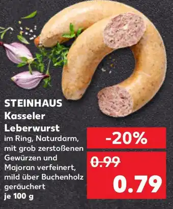 Kaufland STEINHAUS Kasseler Leberwurst Angebot