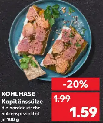 Kaufland KOHLHASE Kapitänssülze Angebot