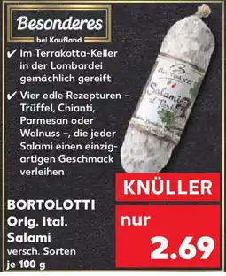 Kaufland BORTOLOTTI Orig. ital. Salami Angebot