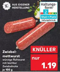 Kaufland Zwiebel- mettwurst Angebot