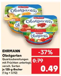 Kaufland EHRMANN Obstgarten Angebot