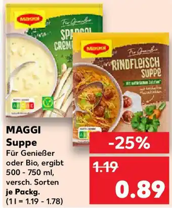 Kaufland MAGGI Suppe Angebot