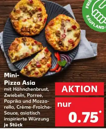 Kaufland Mini- Pizza Asia Angebot