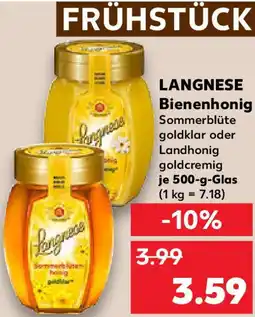 Kaufland LANGNESE Bienenhonig Angebot