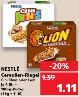 Kaufland NESTLÉ Cerealien-Riegel Angebot