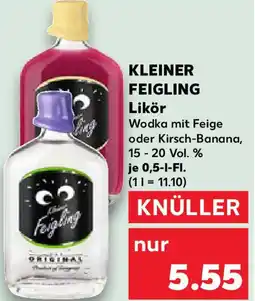 Kaufland KLEINER FEIGLING Likör Angebot