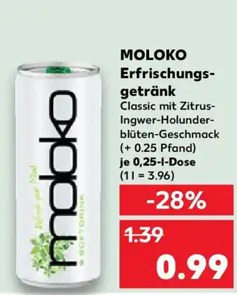 Kaufland MOLOKO Erfrischungs- getränk Angebot